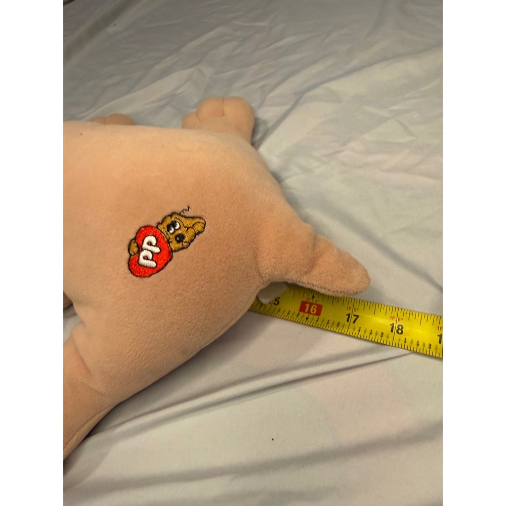 Vintage Pound Puppies Plush Tan Dog Brown Ears 18 Inch Stuffed Animal Toy - Picture 5 of 6